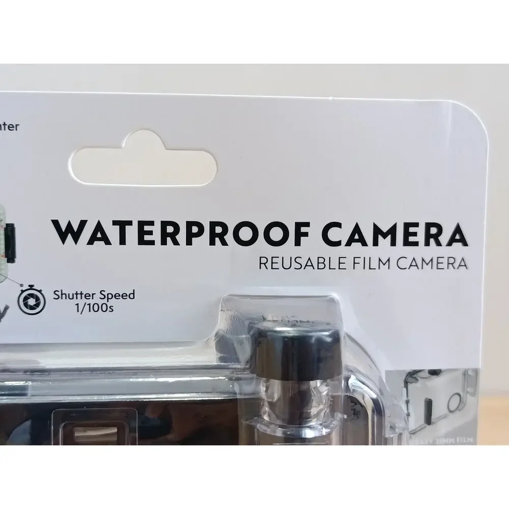 NEW Y2K Aesthetic Waterproof 35mm Reusable Film Camera Green Gingham Cherry